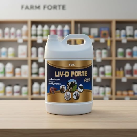 LIV D Forte Liver Tonic for Pets 5 LTR | Herbal Liver Supplement for Appetite & Digestion Support | Detox Formula for Dogs, Cats, Puppies & Kittens - Image 2